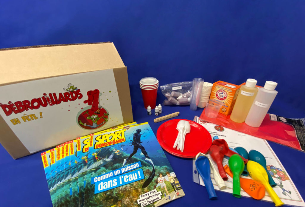 Boutique - Coffret Débrouillards en fête - Explosion de couleurs